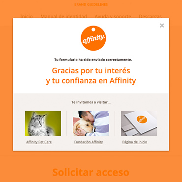 Affinity detail