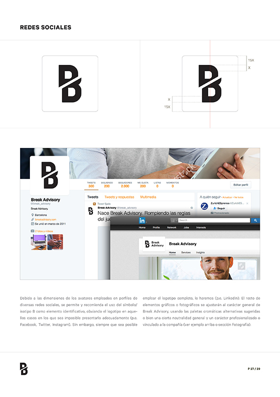 Break Advisory guidelines