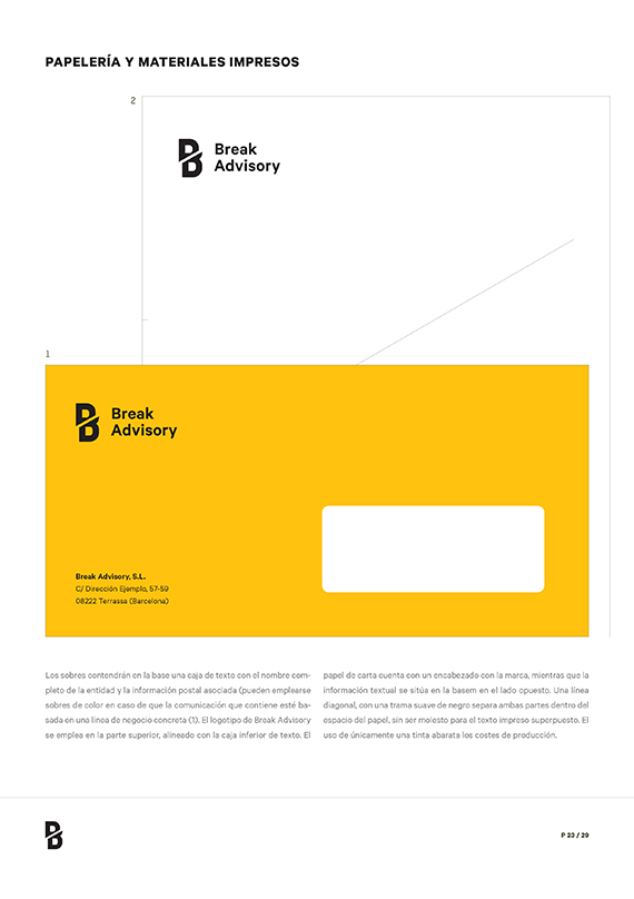 Break Advisory guidelines