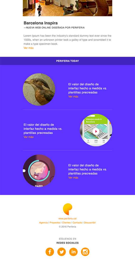 Periferia newsletter