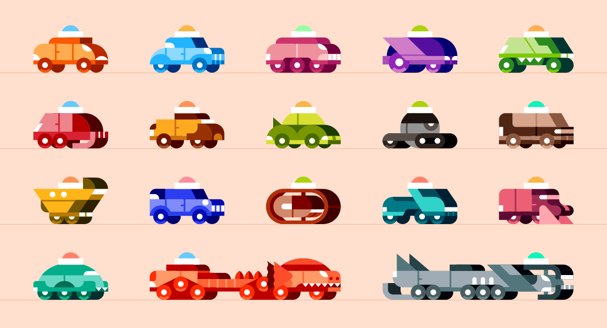 Tripl3Squad Vehicles set